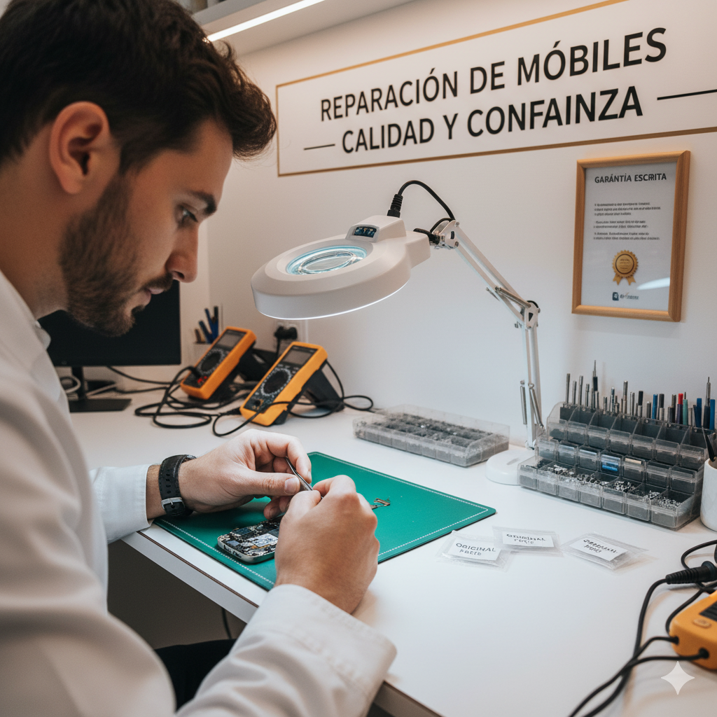 Reparación de móviles: calidad y confianza en manos expertas